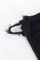 Vintage Valentino for Valentino Night Gold Lamé Ruffle Dress Button Loop at Recess