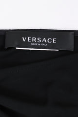 Versace O-Ring Shoulder Dress tage detail @ Recess LA