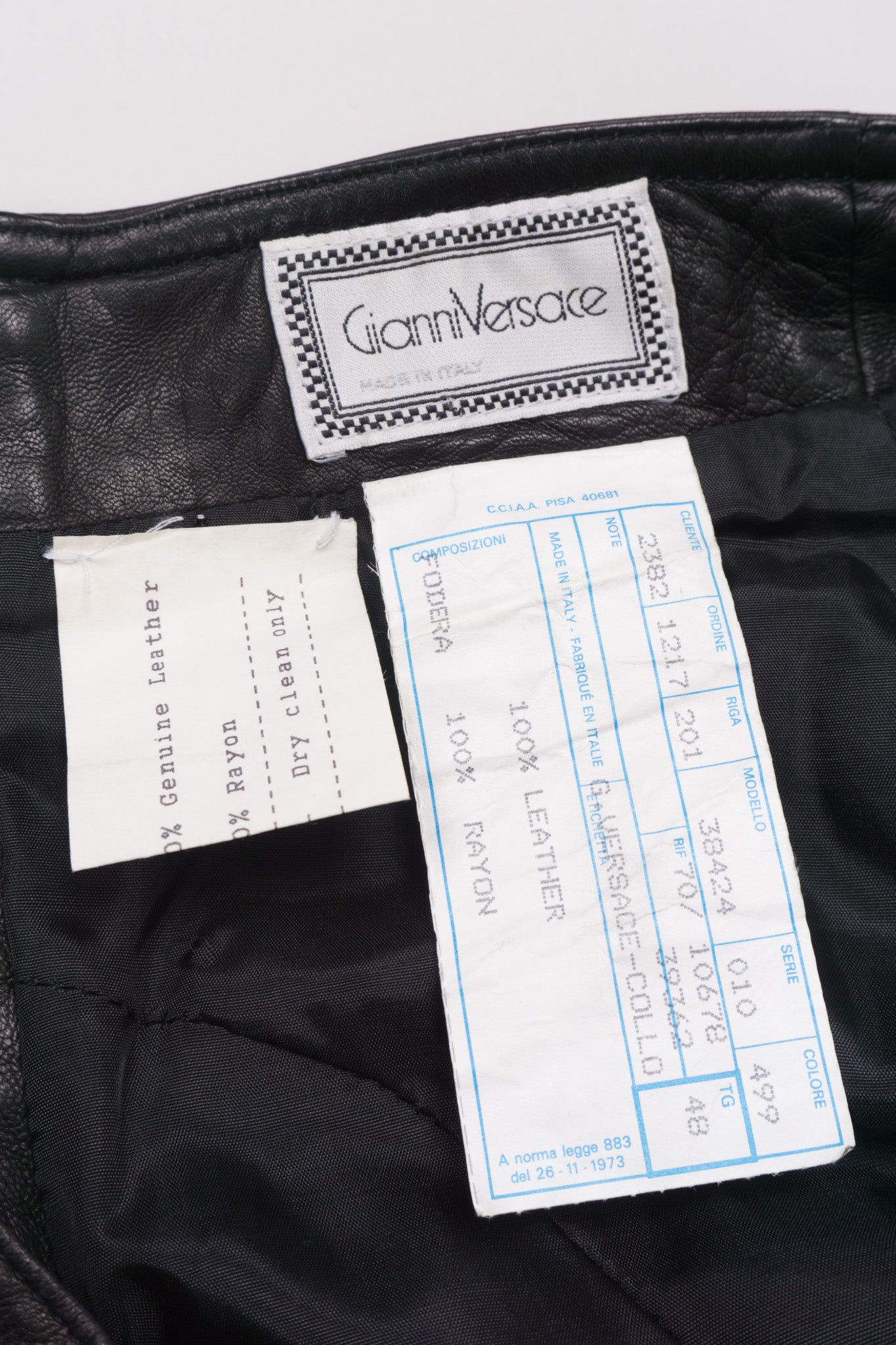 Gianni Versace Label
