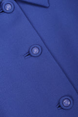 Recess Los Angeles Vintage Gianni Versace Majorelle Blue Jacket & Pant Suit