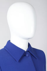 Recess Los Angeles Vintage Gianni Versace Majorelle Blue Jacket & Pant Suit