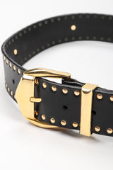 Recess Los Angeles Vintage Versus Versace Jaguar Studded Leather Belt