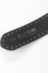 Recess Los Angeles Vintage Versus Versace Jaguar Studded Leather Belt
