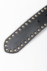 Recess Los Angeles Vintage Versus Versace Jaguar Studded Leather Belt