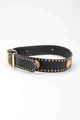 Recess Los Angeles Vintage Versus Versace Jaguar Studded Leather Belt