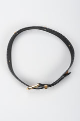 Recess Los Angeles Vintage Versus Versace Jaguar Studded Leather Belt