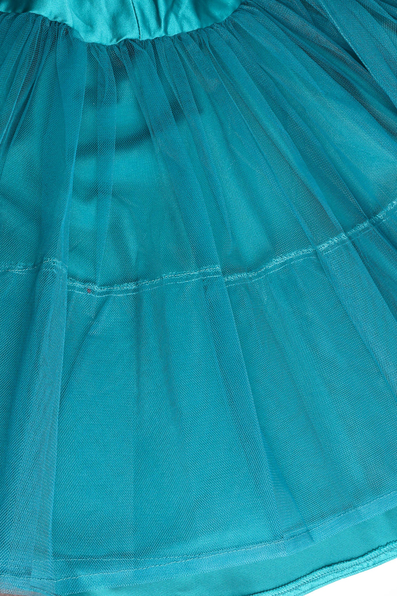 Vintage Victor Costa Satin Sheen Tulle Circle Skirt tulle @ Recess Los Angeles