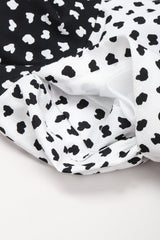 Recess Los Angeles Vintage Victor Costa Positive/Negative Splatter Dot Love Lemons Dress Set