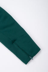 Recess Los Angeles Vintage Victor Costa Off-The-Shoulder Shawl Collar Wrap Dress