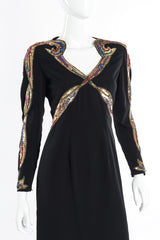 Victoria Royal sequin midi dress on mannequin @recessla