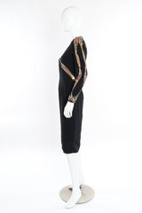 Victoria Royal sequin midi dress on mannequin @recessla