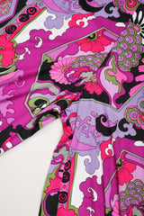 Recess Los Angeles Vintage Victoria Royal Psychedelic Pucci Inspired Wide Leg Jumpsuit