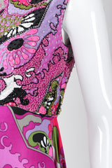 Recess Los Angeles Vintage Victoria Royal Psychedelic Pucci Inspired Wide Leg Jumpsuit