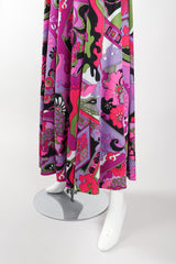 Recess Los Angeles Vintage Victoria Royal Psychedelic Pucci Inspired Wide Leg Jumpsuit