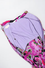 Recess Los Angeles Vintage Victoria Royal Psychedelic Pucci Inspired Wide Leg Jumpsuit