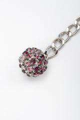 Recess Los Angeles Vintage Vitanuova Rhinestone Ball Chain Orbit Belt