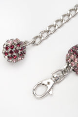 Recess Los Angeles Vintage Vitanuova Rhinestone Ball Chain Orbit Belt