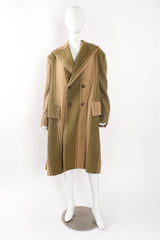 2016 A/W Vivienne Westwood Blanket Stripe Coat on mannequin front at Recess Los Angeles