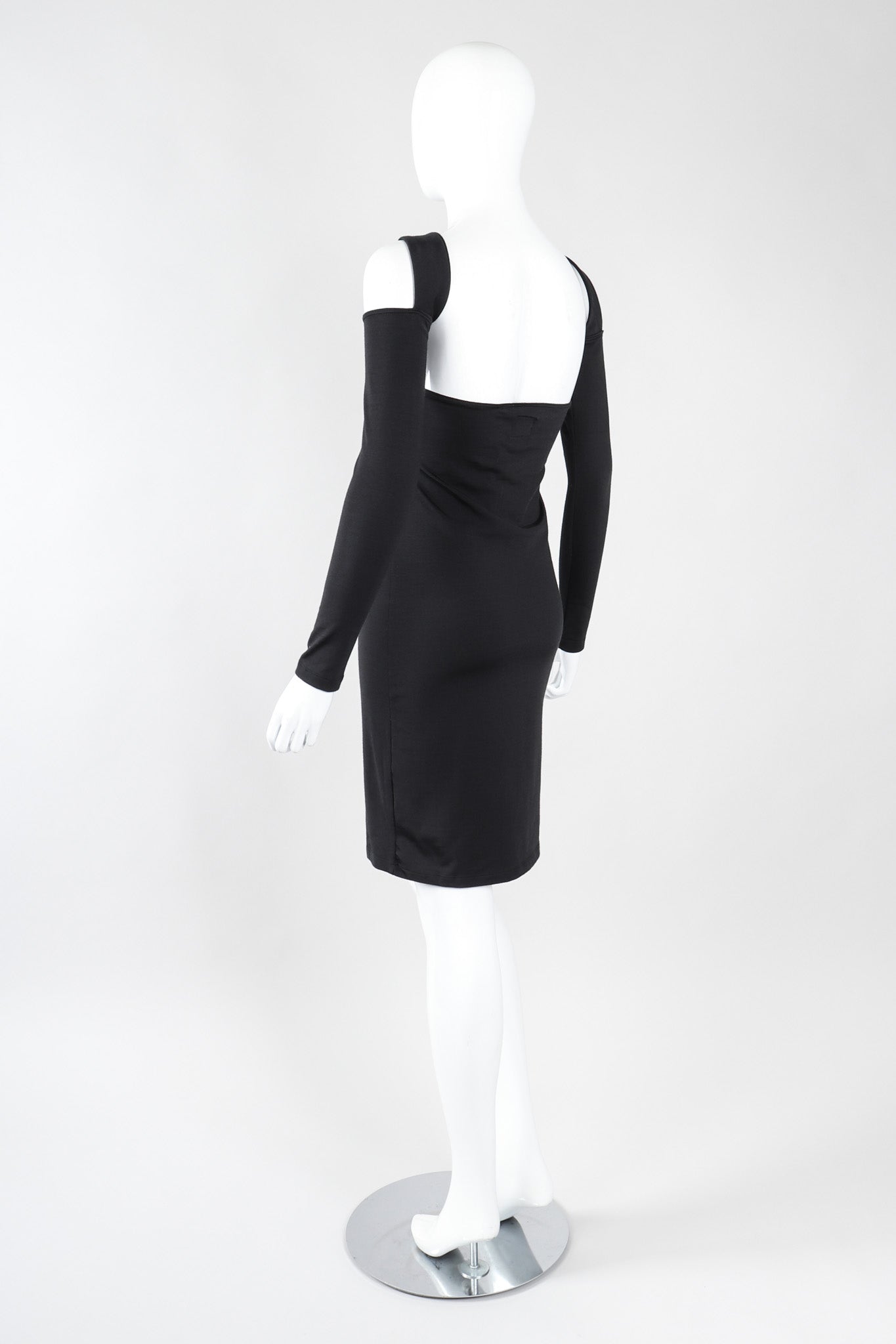 Recess Los Angeles Vintage Vivienne Westwood Anglomania Floating Sleeve Jersey Knit Halter Dress