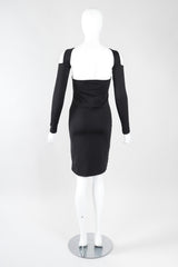 Recess Los Angeles Vintage Vivienne Westwood Anglomania Floating Sleeve Jersey Knit Halter Dress
