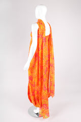 Recess Los Angeles Vintage Vogue Couturier 60s Mod Dot Print Harem Jumpsuit