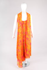 Recess Los Angeles Vintage Vogue Couturier 60s Mod Dot Print Harem Jumpsuit