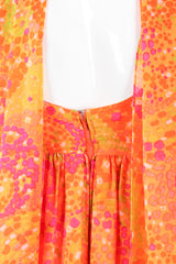 Recess Los Angeles Vintage Vogue Couturier 60s Mod Dot Print Harem Jumpsuit