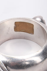 Recess Los Angeles Vintage Patricia Von Musulin 925 Sterling Silver Bastet Cat Bangle Bracelet