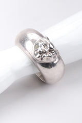 Recess Los Angeles Vintage Patricia Von Musulin 925 Sterling Silver Bastet Cat Bangle Bracelet