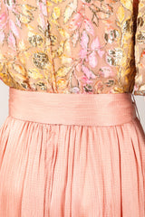 Recess Los Angeles Vintage William Pearson Velvet Burnout Bodice Dress