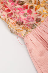 Recess Los Angeles Vintage William Pearson Velvet Burnout Bodice Dress