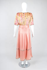 Recess Los Angeles Vintage William Pearson Velvet Burnout Bodice Dress