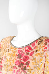 Recess Los Angeles Vintage William Pearson Velvet Burnout Bodice Dress