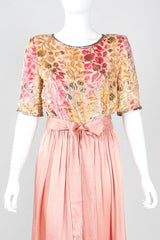 Recess Los Angeles Vintage William Pearson Velvet Burnout Bodice Dress