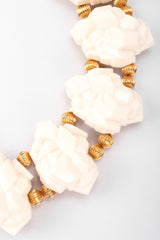 Recess Los Angeles Vintage William de Lillo Wilma Crystal Rock Collar Necklace