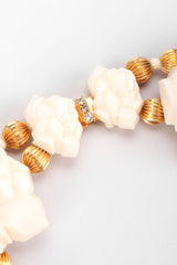 Recess Los Angeles Vintage William de Lillo Wilma Crystal Rock Collar Necklace