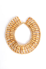 Vintage William deLillo Bamboo Bead Collar at Recess Los Angeles