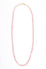 Vintage Unsigned William deLillo Pink Glass Bead and Pearl Layering Necklace at Recess Los Angeles