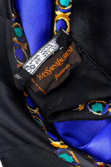 Yves Saint Laurent Jewel Scarf Label @recessla