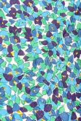 Recess Los Angeles Vintage Yves Saint Laurent YSL Oversized Floral Linen Sarong Scarf