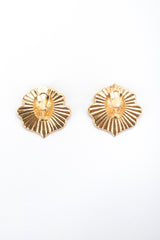 Recess Los Angeles Vintage YSL Yves Saint Laurent Enamel Moroccan Arabesque Necklace and Earring Set