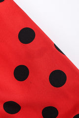 Recess Los Angeles Vintage YSL Yves Saint Laurent Sweetheart Polka Dot Dress Liberation Collection Minnie Mouse