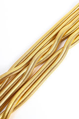 Vintage YOHAI Medusa Snake Chain Choker chain laying flat @ Recess LA