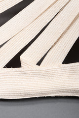 Recess Los Angeles Vintage Yohji Yamamoto 1988 Oversized Straw Ribbon Blossom Hat