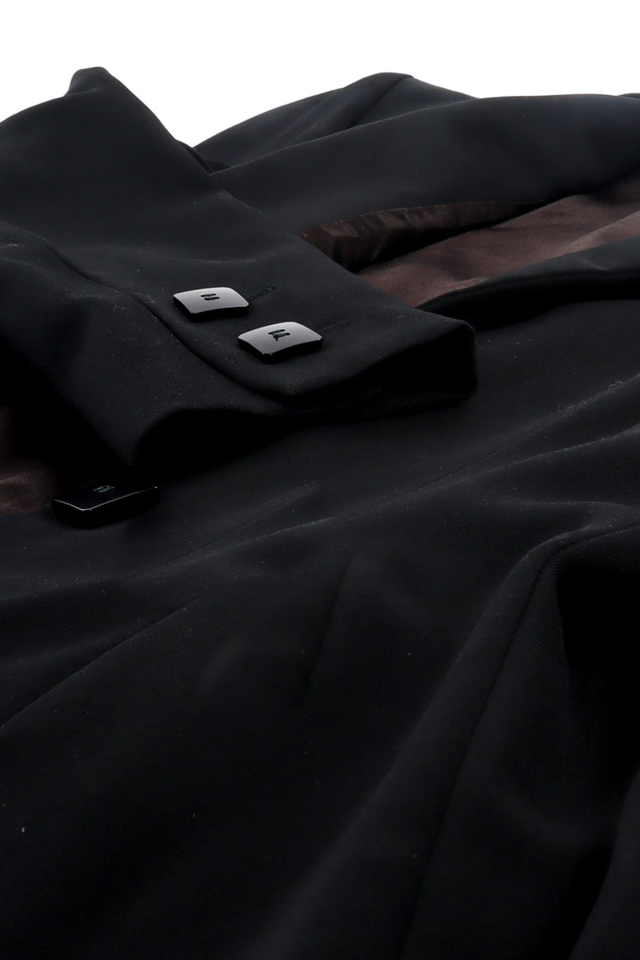 Vintage Yves Saint Laurent Classic Tuxedo Jacket cuff detail @recessla