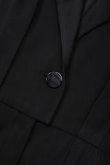 Recess Los Angeles Vintage YSL Yves Saint Laurent Tuxedo Jumpsuit One Button