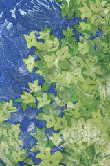 Recess Los Angeles Vintage YSL Yves Saint Laurent Glittery Metallic Lamé Leaf Dress