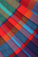 Recess Los Angeles Vintage Yves Saint Laurent YSL Rive Gauche Tweed Madras Plaid Jacket & Skirt Suit Set