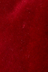 Vintage Yves Saint Laurent YSL Velvet Military Jacket velvet distress at back