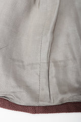 Vintage Yves Saint Laurent YSL Quilted Silk Paisley Jacket staining on lining